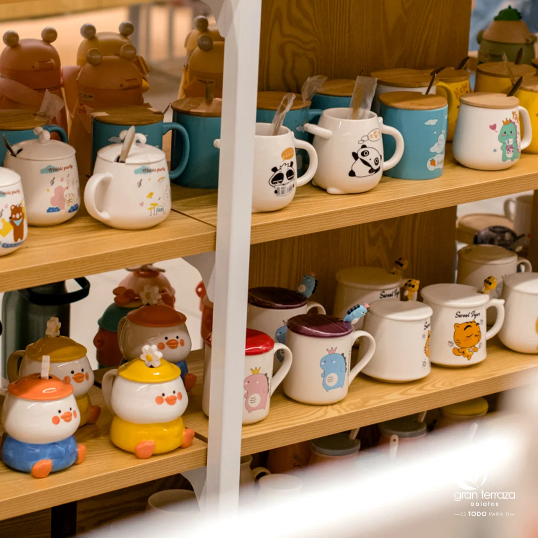 Exhibición de productos La Bella Pandita